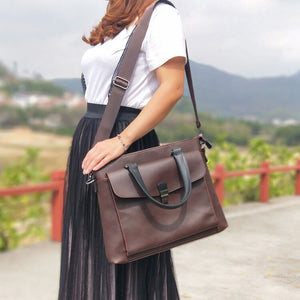 Vintage Women  Horizontal Literary Handbag