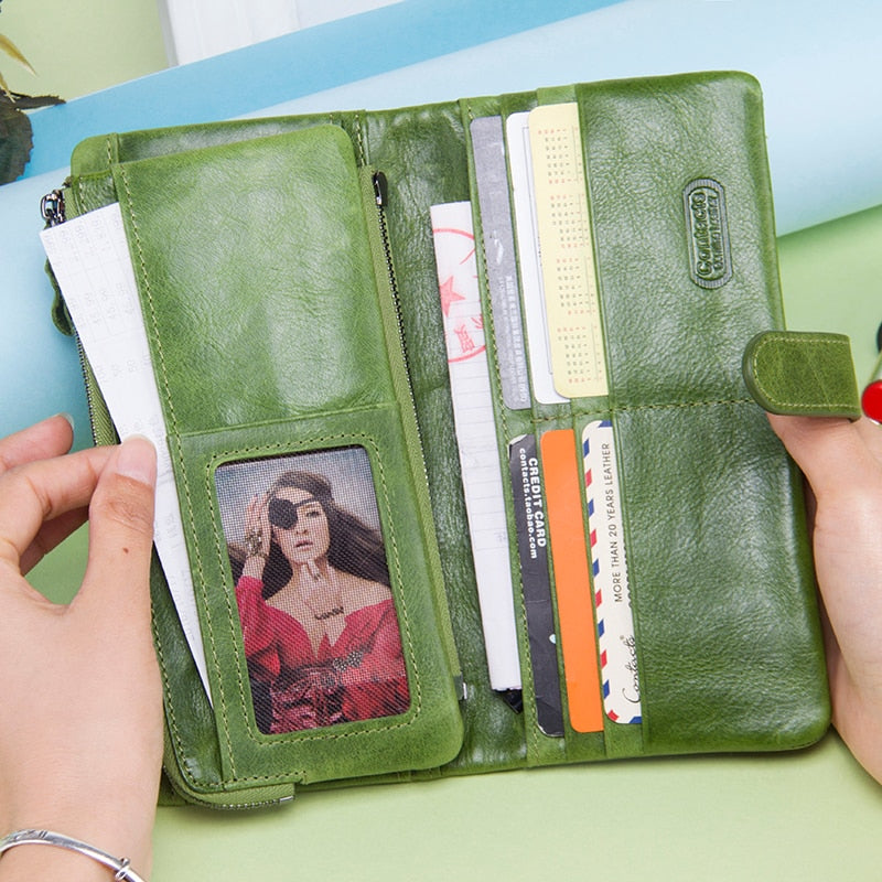 New Genuine Leather Wallet For Ladies