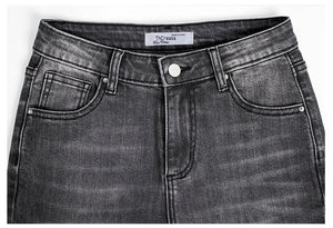 Pencil Denim Women Streetwear Fashion Pants